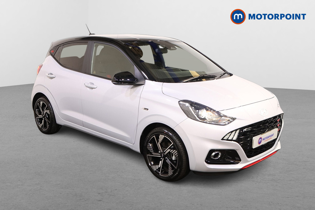 Hyundai I10 N Line Manual Petrol Hatchback - Stock Number (1547336) - Drivers side front corner