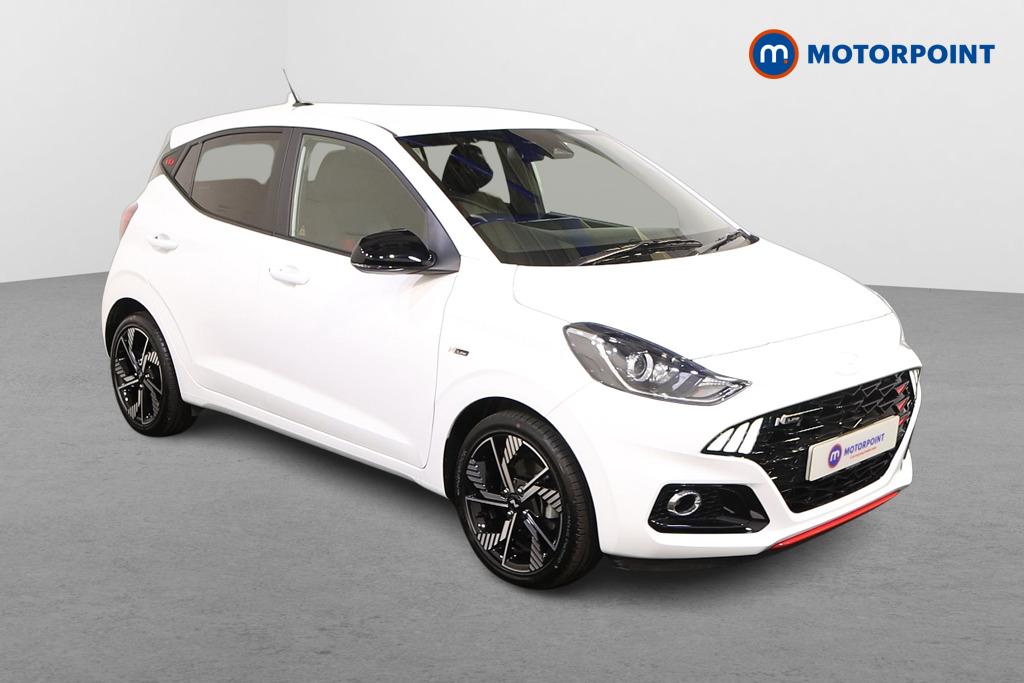Hyundai I10 N Line Manual Petrol Hatchback - Stock Number (1547348) - Drivers side front corner