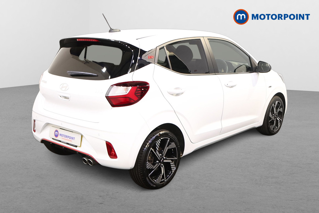 Hyundai I10 N Line Manual Petrol Hatchback - Stock Number (1547348) - Drivers side rear corner