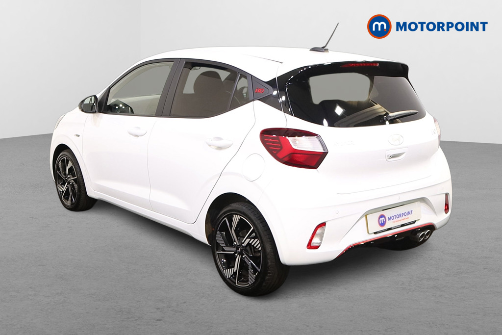 Hyundai I10 N Line Manual Petrol Hatchback - Stock Number (1547348) - Passenger side rear corner