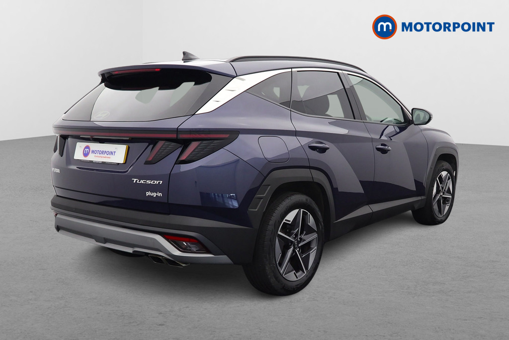 Hyundai Tucson Premium Automatic Petrol Plug-In Hybrid SUV - Stock Number (1547396) - Drivers side rear corner