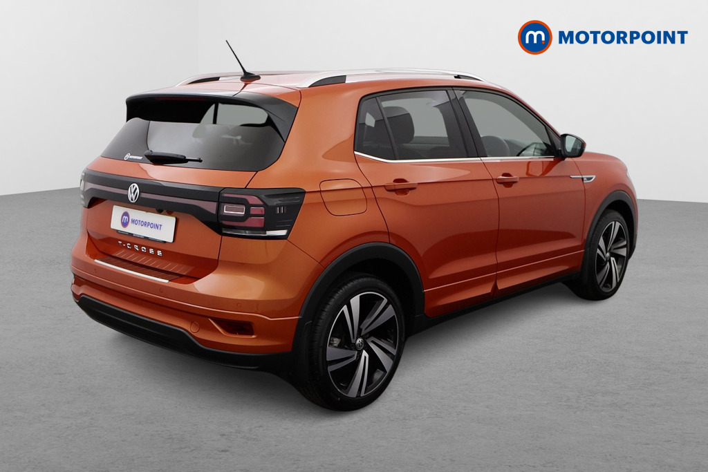 Volkswagen T-Cross R-Line Automatic Petrol SUV - Stock Number (1547871) - Drivers side rear corner