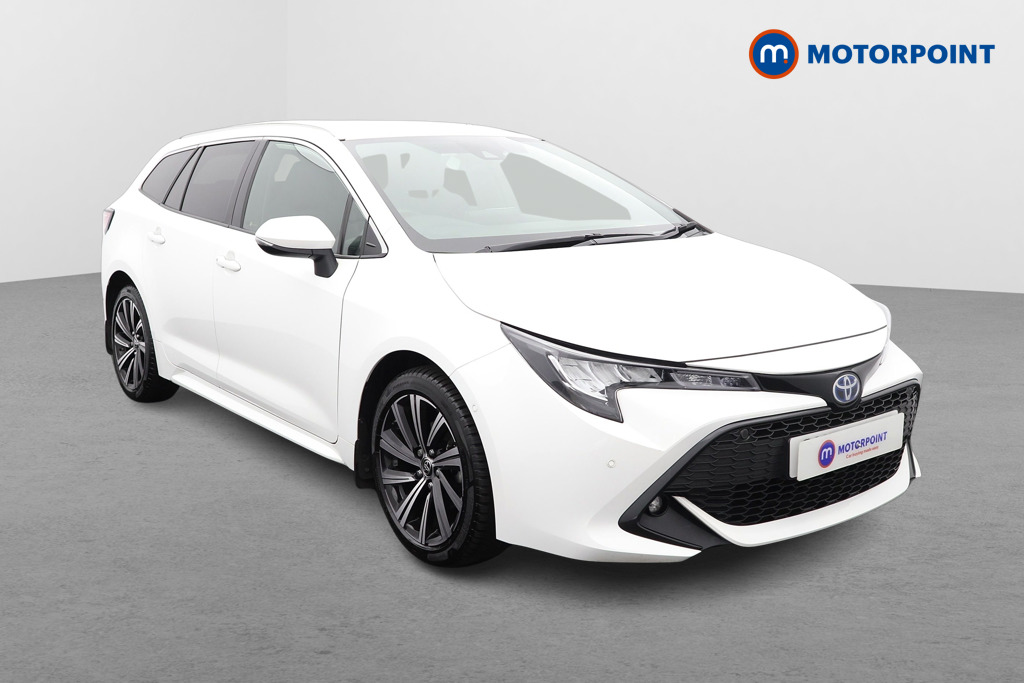 Toyota Corolla Design Automatic Petrol-Electric Hybrid Estate - Stock Number (1548438) - Drivers side front corner