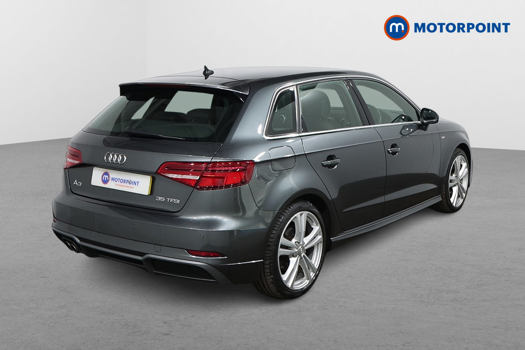 Audi A3 S Line Automatic Petrol Hatchback - Stock Number (1549161) - Drivers side rear corner