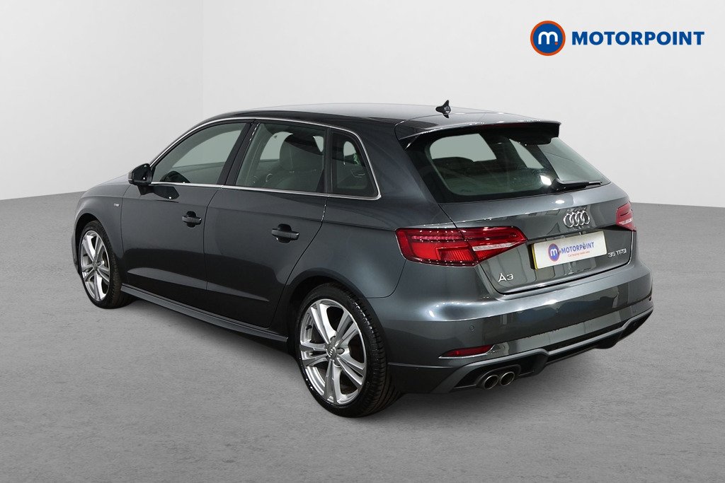 Audi A3 S Line Automatic Petrol Hatchback - Stock Number (1549161) - Passenger side rear corner