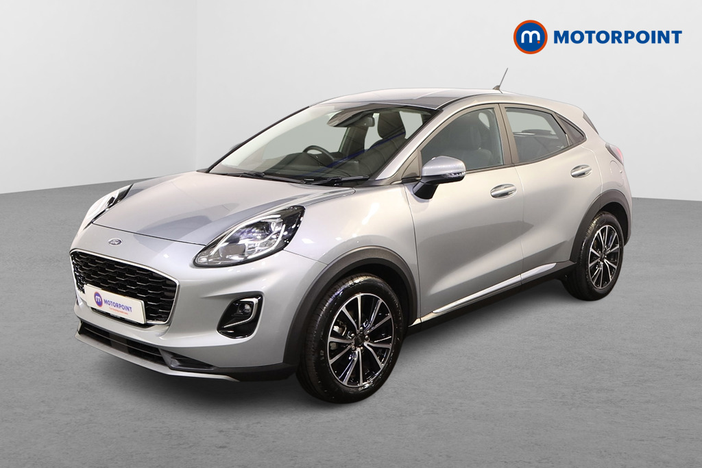 Ford Puma Titanium Automatic Petrol-Electric Hybrid SUV - Stock Number (1549317) - Passenger side front corner