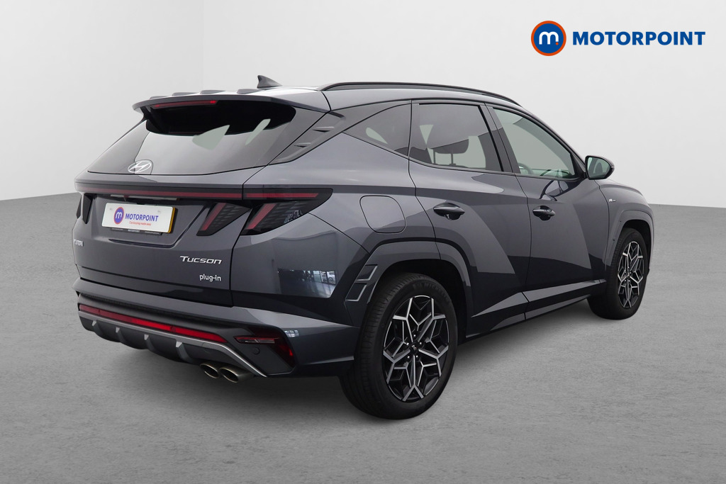 Hyundai Tucson N Line Automatic Petrol Plug-In Hybrid SUV - Stock Number (1549368) - Drivers side rear corner