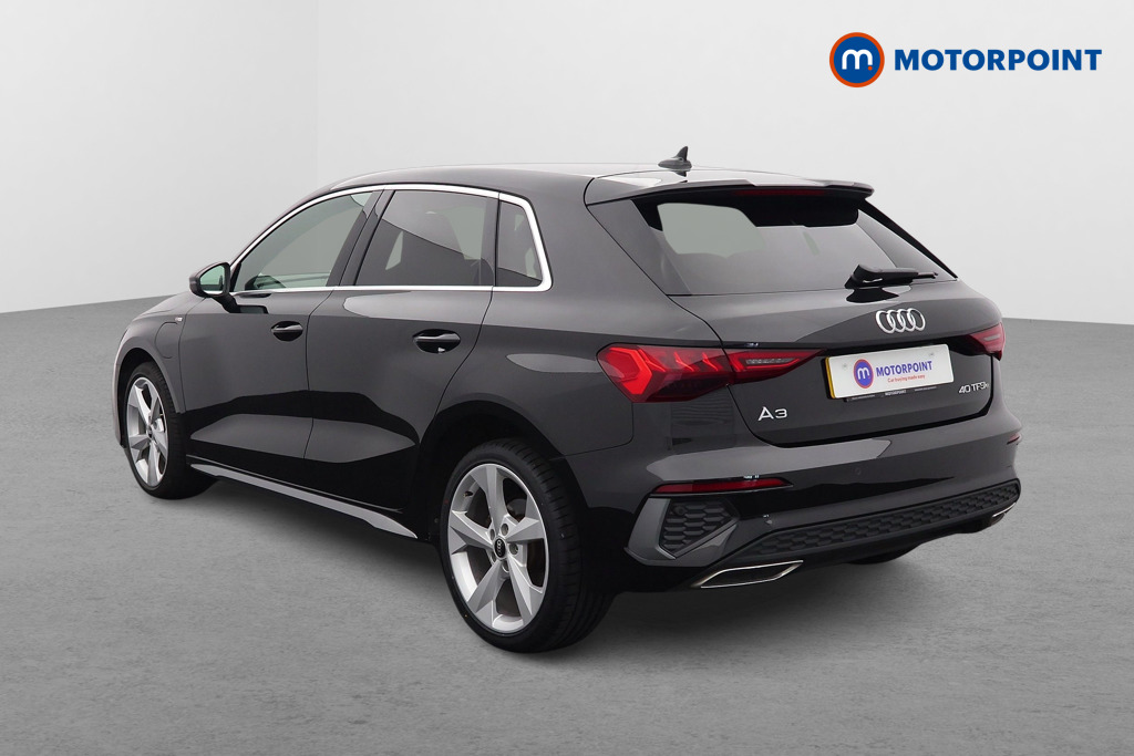 Audi A3 S Line Automatic Petrol Plug-In Hybrid Hatchback - Stock Number (1549467) - Passenger side rear corner
