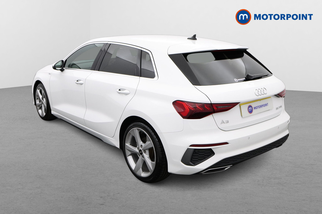 Audi A3 S Line Automatic Petrol Hatchback - Stock Number (1550128) - Passenger side rear corner