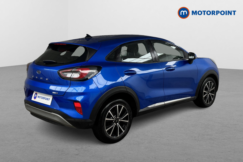 Ford Puma Titanium Automatic Petrol-Electric Hybrid SUV - Stock Number (1542508) - Drivers side rear corner