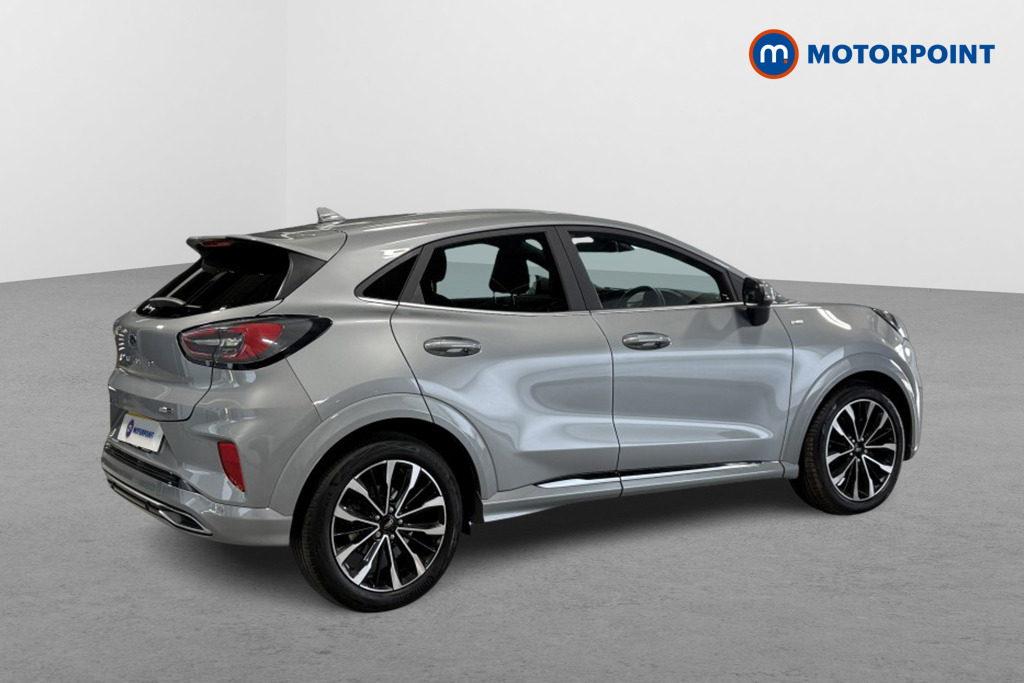Ford Puma St-Line Vignale Automatic Petrol-Electric Hybrid SUV - Stock Number (1542545) - Drivers side rear corner