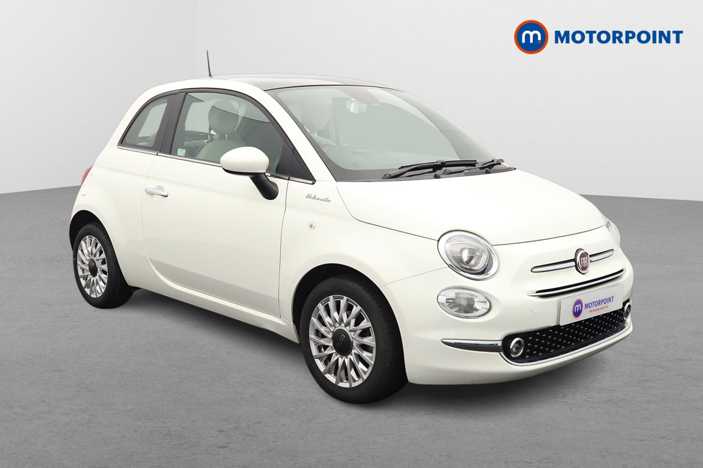 Fiat 500 Dolcevita Manual Petrol-Electric Hybrid Hatchback - Stock Number (1543157) - Drivers side front corner