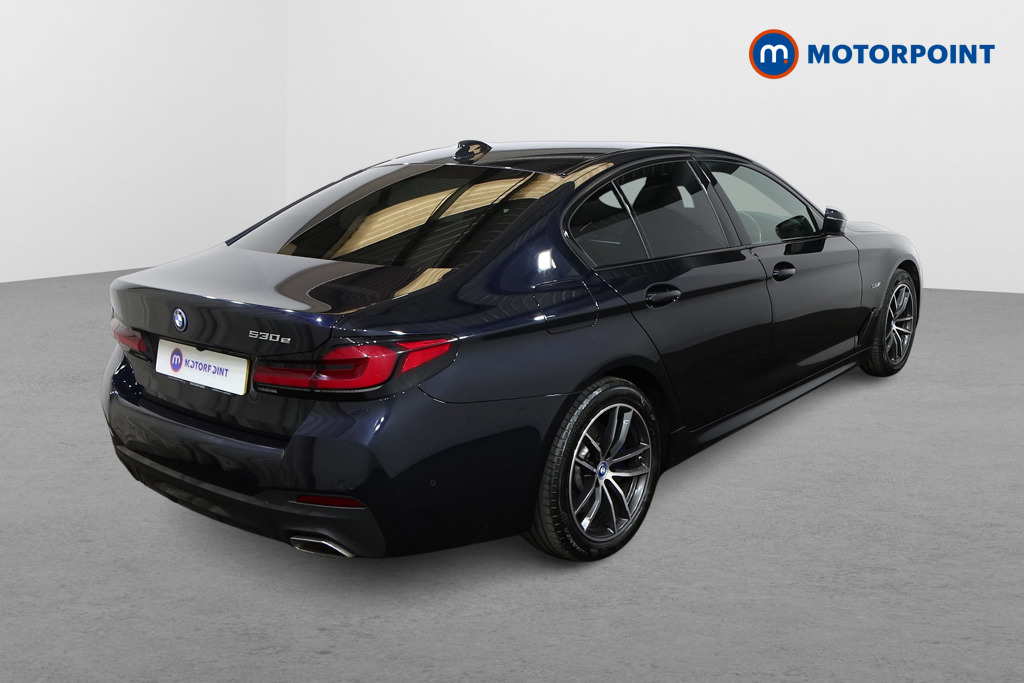 BMW 5 Series M Sport Automatic Petrol Plug-In Hybrid Saloon - Stock Number (1543723) - Drivers side rear corner