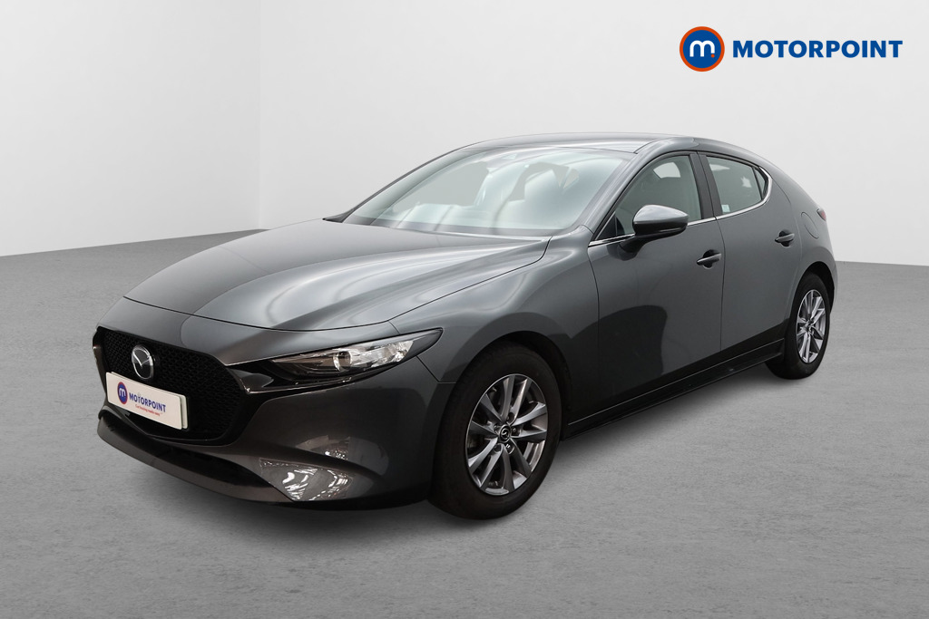 Mazda 3 Se-L Manual Petrol-Electric Hybrid Hatchback - Stock Number (1545145) - Passenger side front corner