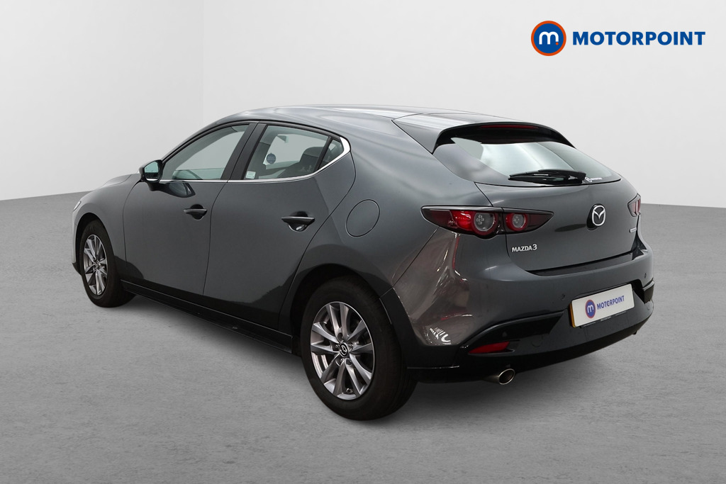 Mazda 3 Se-L Manual Petrol-Electric Hybrid Hatchback - Stock Number (1545145) - Passenger side rear corner