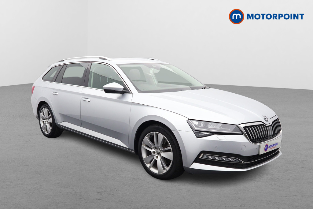 Skoda Superb Se L Manual Diesel Estate - Stock Number (1545365) - Drivers side front corner
