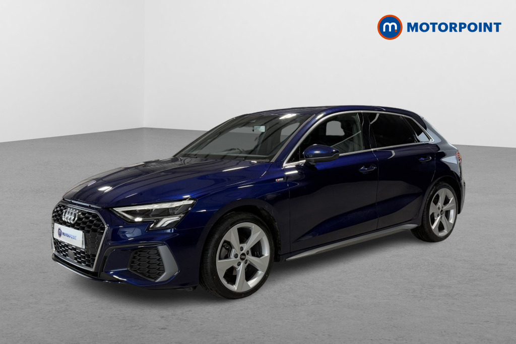 Audi A3 S Line Manual Petrol Hatchback - Stock Number (1546575) - Passenger side front corner
