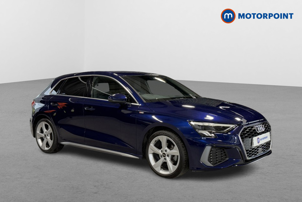 Audi A3 S Line Manual Petrol Hatchback - Stock Number (1546575) - Drivers side front corner
