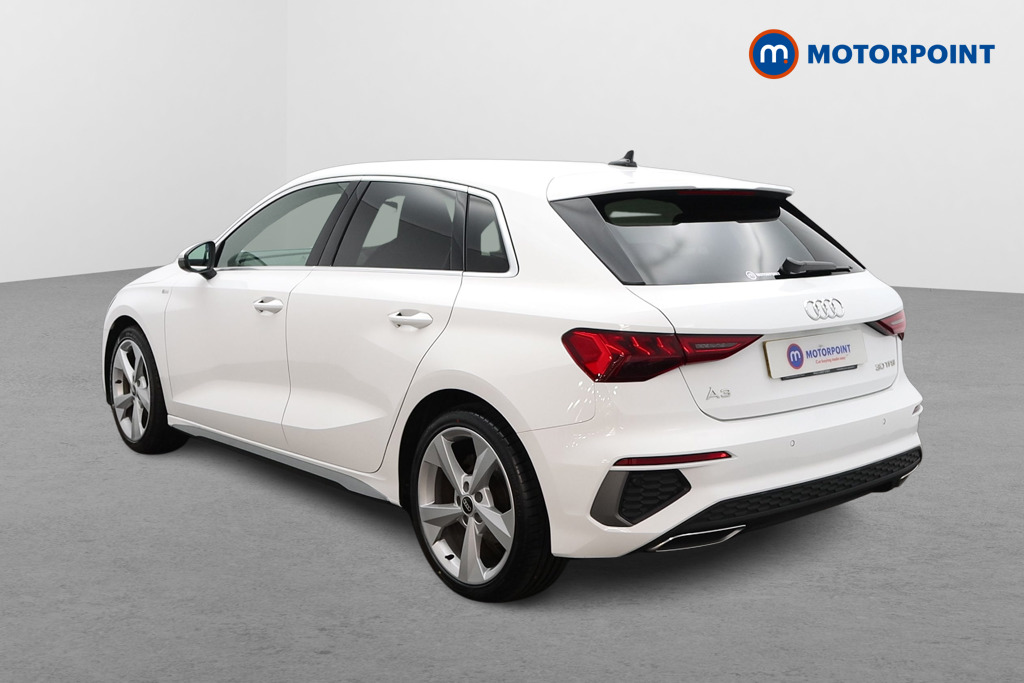 Audi A3 S Line Manual Petrol Hatchback - Stock Number (1546708) - Passenger side rear corner