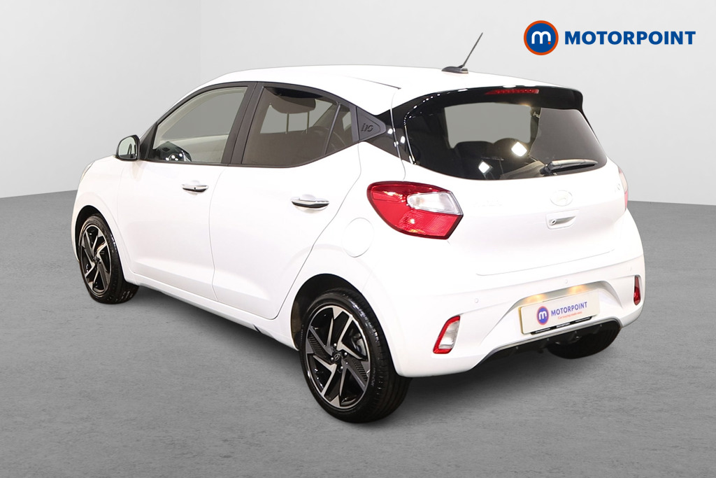 Hyundai I10 Premium Automatic Petrol Hatchback - Stock Number (1547322) - Passenger side rear corner