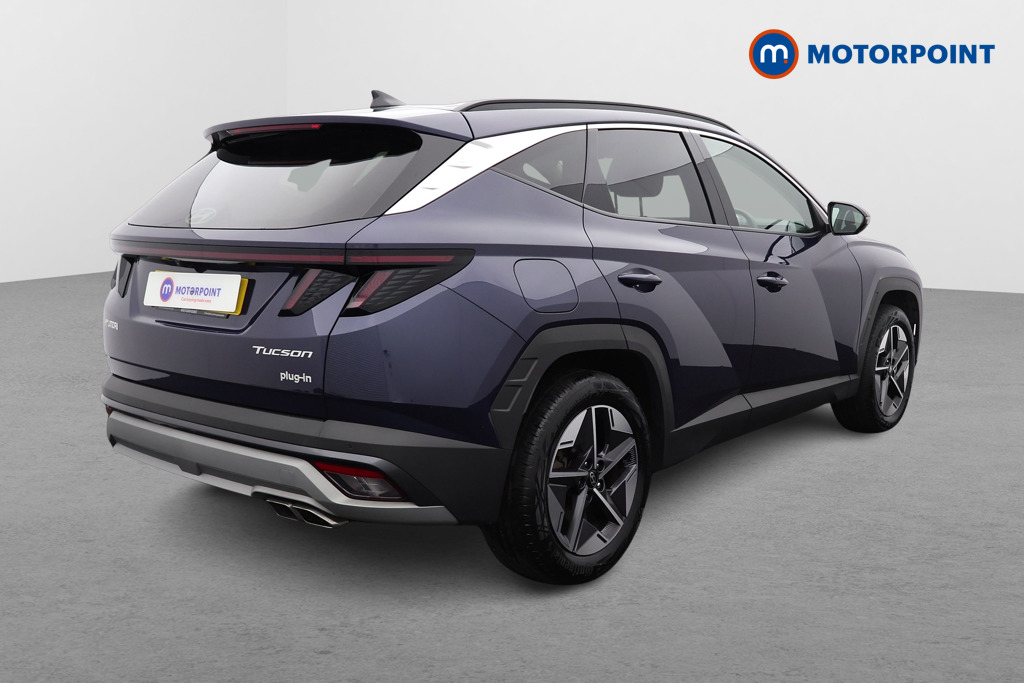 Hyundai Tucson Premium Automatic Petrol Plug-In Hybrid SUV - Stock Number (1547379) - Drivers side rear corner