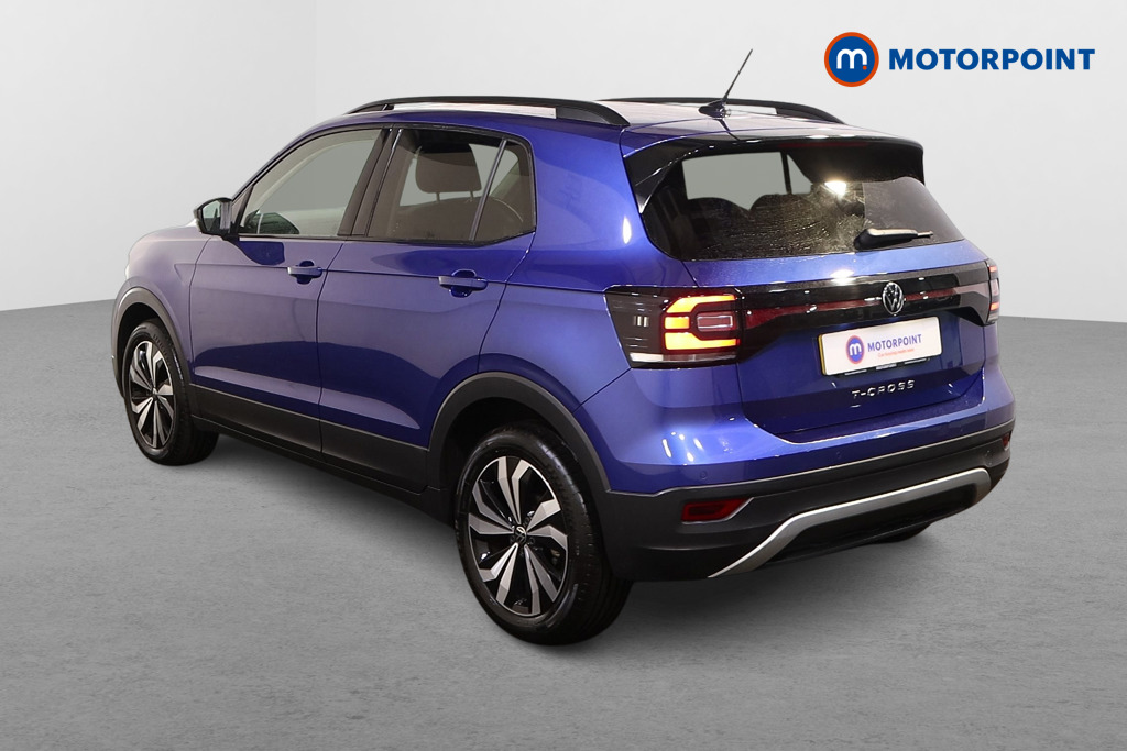 Volkswagen T-Cross Black Edition Manual Petrol SUV - Stock Number (1549252) - Passenger side rear corner