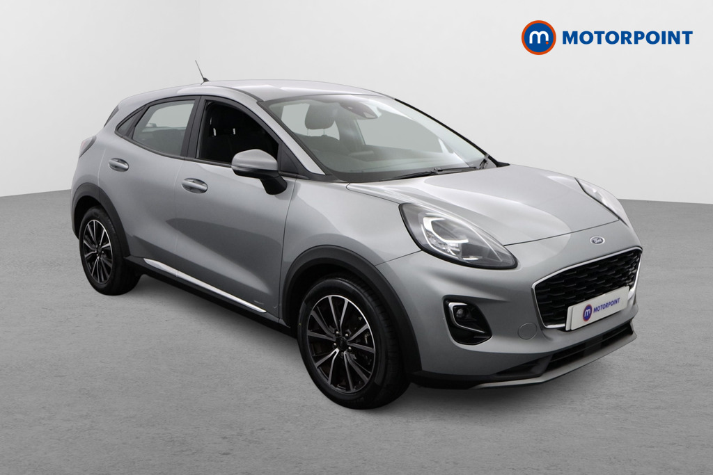 Ford Puma Titanium Manual Petrol-Electric Hybrid SUV - Stock Number (1549254) - Drivers side front corner