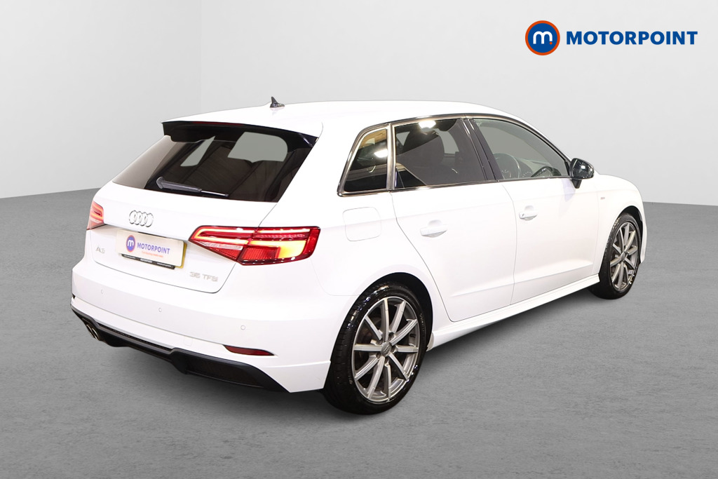Audi A3 Black Edition Automatic Petrol Hatchback - Stock Number (1550249) - Drivers side rear corner
