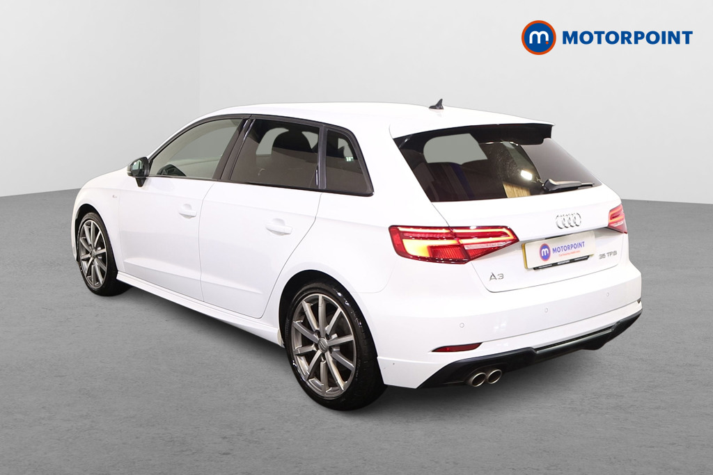 Audi A3 Black Edition Automatic Petrol Hatchback - Stock Number (1550249) - Passenger side rear corner