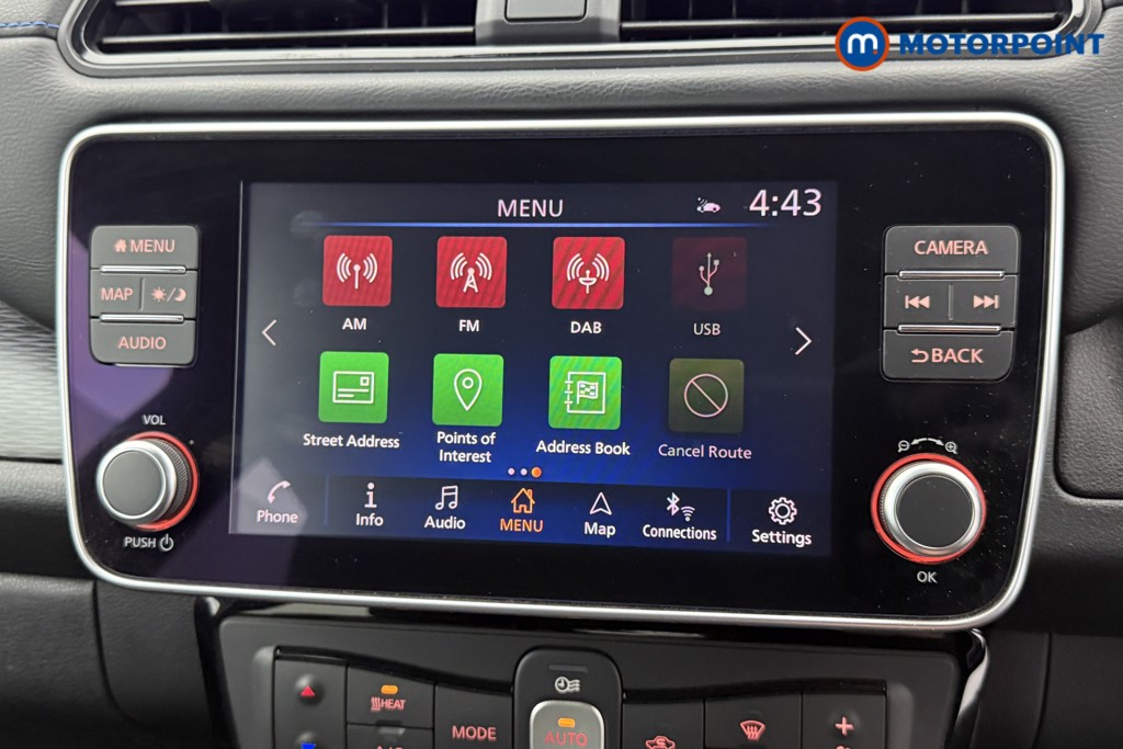 Nissan Leaf N-Connecta Automatic Electric Hatchback - Stock Number (1550749) - 9th supplementary image