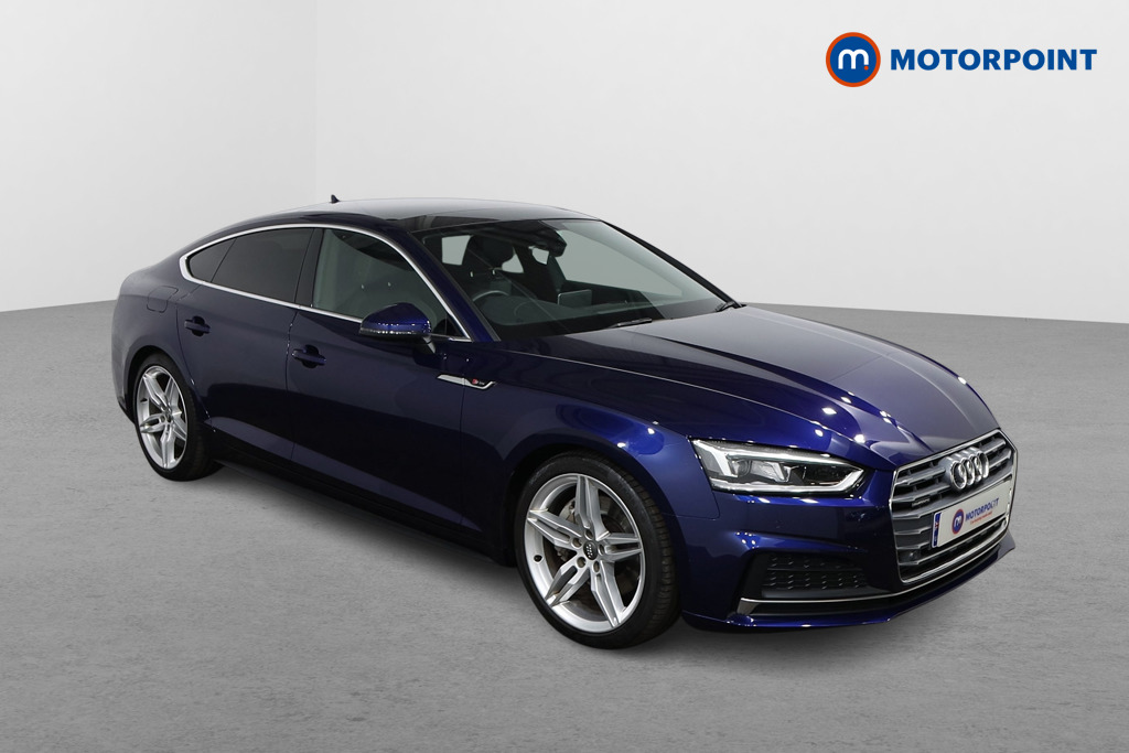 Audi A5 S Line Automatic Petrol Hatchback - Stock Number (1551237) - Drivers side front corner