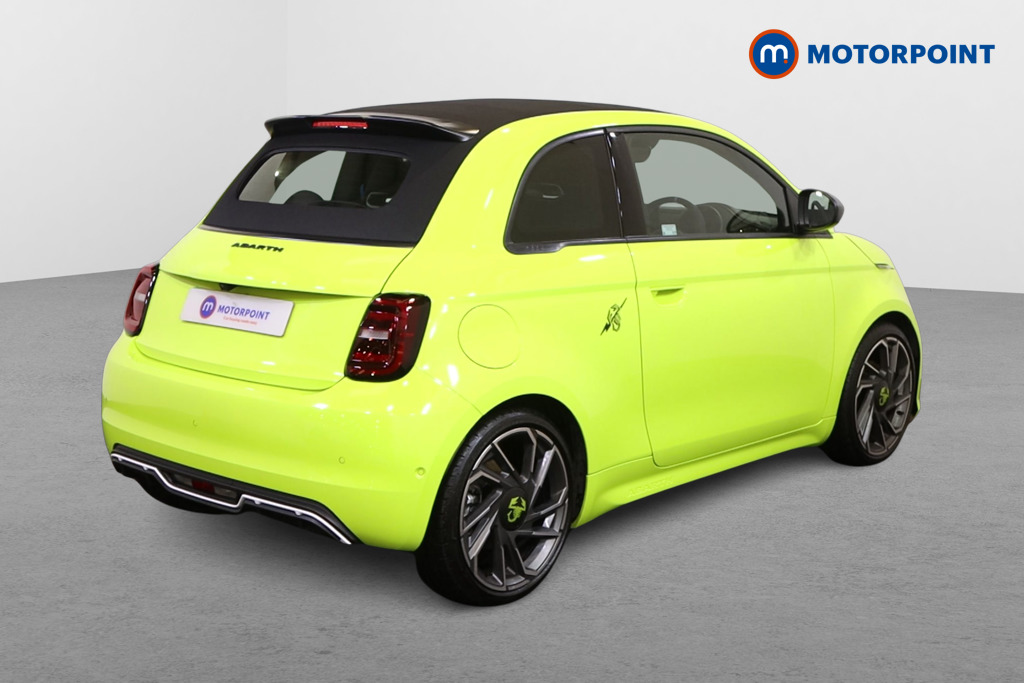 Abarth 500 Turismo Automatic Electric Convertible - Stock Number (1551906) - Drivers side rear corner