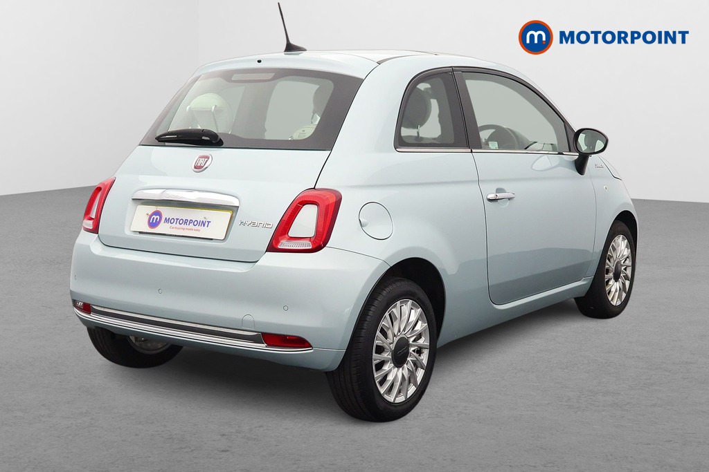Fiat 500 Dolcevita Manual Petrol-Electric Hybrid Hatchback - Stock Number (1543143) - Drivers side rear corner
