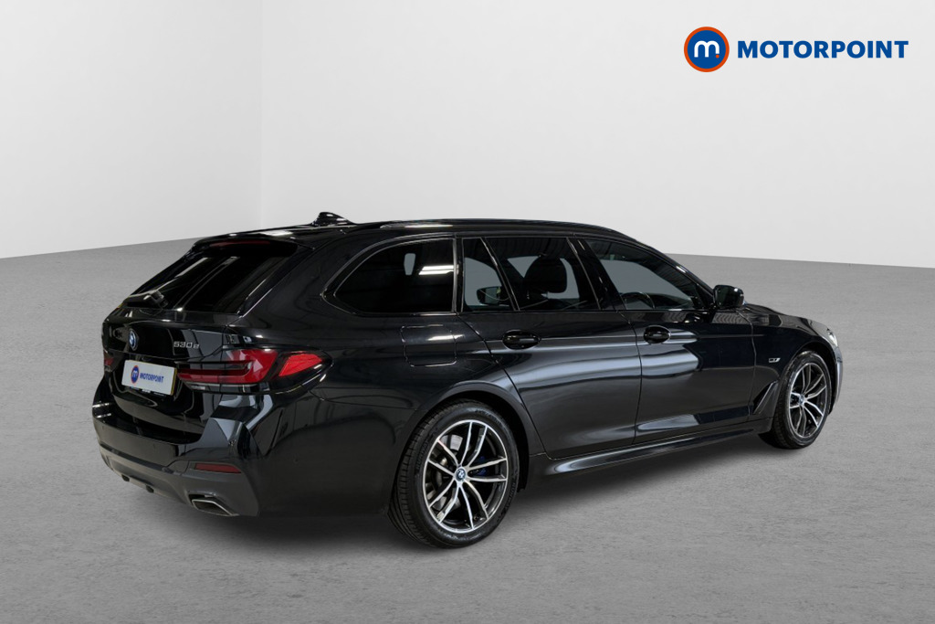 BMW 5 Series M Sport Automatic Petrol Plug-In Hybrid Estate - Stock Number (1543852) - Drivers side rear corner