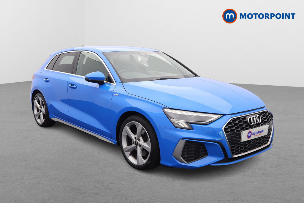 Audi A3 S Line Manual Petrol Hatchback - Stock Number (1544287) - Drivers side front corner