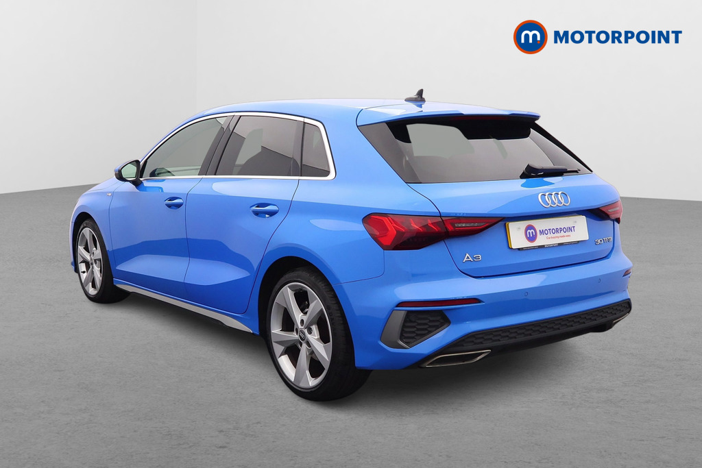 Audi A3 S Line Manual Petrol Hatchback - Stock Number (1544287) - Passenger side rear corner