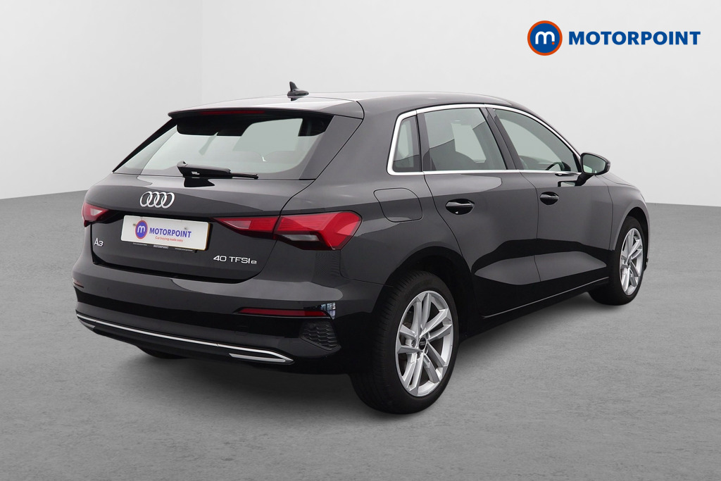 Audi A3 Sport Automatic Petrol Plug-In Hybrid Hatchback - Stock Number (1549365) - Drivers side rear corner