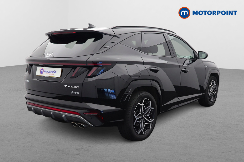 Hyundai Tucson N Line Automatic Petrol Plug-In Hybrid SUV - Stock Number (1549372) - Drivers side rear corner