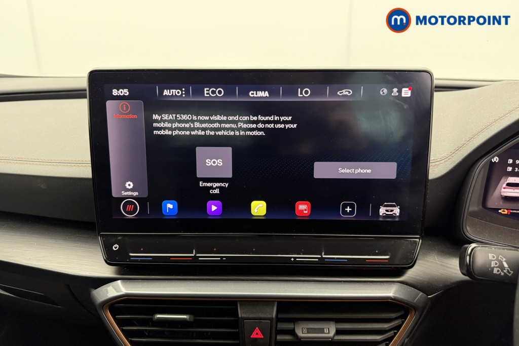 Cupra Formentor V1 Automatic Petrol Plug-In Hybrid SUV - Stock Number (1549382) - 10th supplementary image