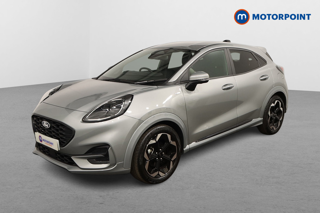 Ford Puma St-Line X Automatic Petrol-Electric Hybrid SUV - Stock Number (1550335) - Passenger side front corner