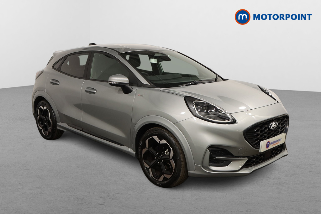 Ford Puma St-Line X Automatic Petrol-Electric Hybrid SUV - Stock Number (1550335) - Drivers side front corner