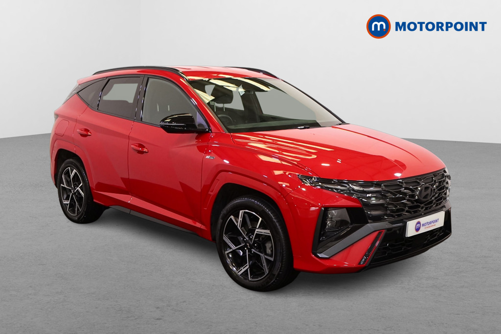 Hyundai Tucson N Line Automatic Petrol Plug-In Hybrid SUV - Stock Number (1550498) - Drivers side front corner
