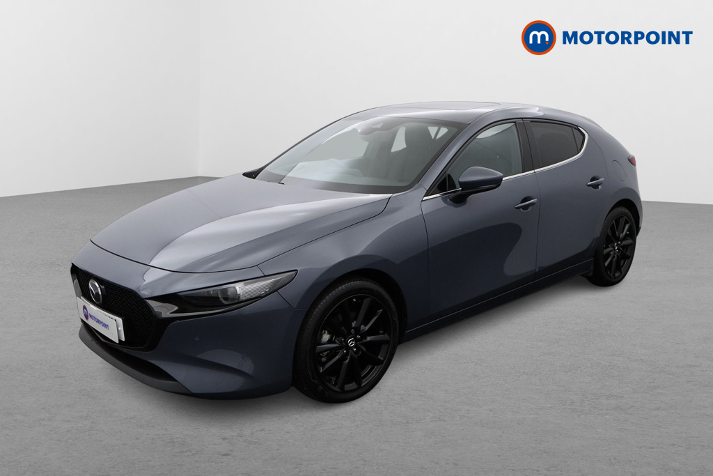 Mazda 3 Gt Sport Automatic Petrol-Electric Hybrid Hatchback - Stock Number (1550936) - Passenger side front corner