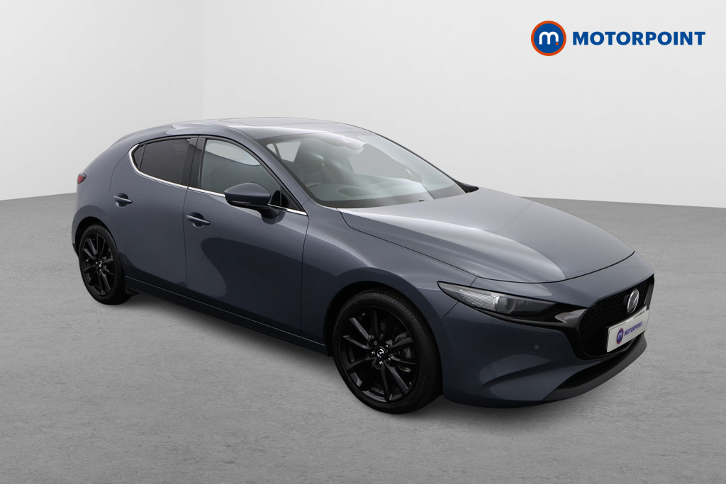 Mazda 3 Gt Sport Automatic Petrol-Electric Hybrid Hatchback - Stock Number (1550936) - Drivers side front corner