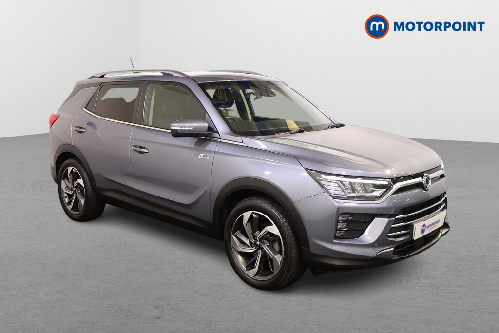 Ssangyong Korando Ultimate Automatic Petrol SUV - Stock Number (1551183) - Drivers side front corner