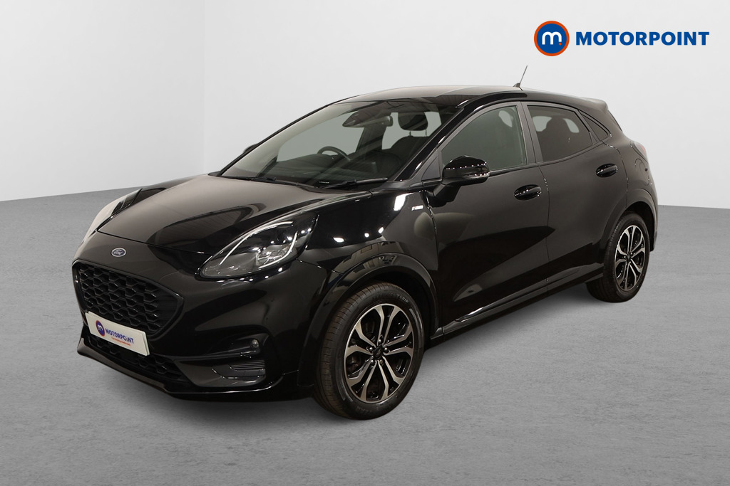 Ford Puma St-Line Manual Petrol-Electric Hybrid SUV - Stock Number (1551902) - Passenger side front corner