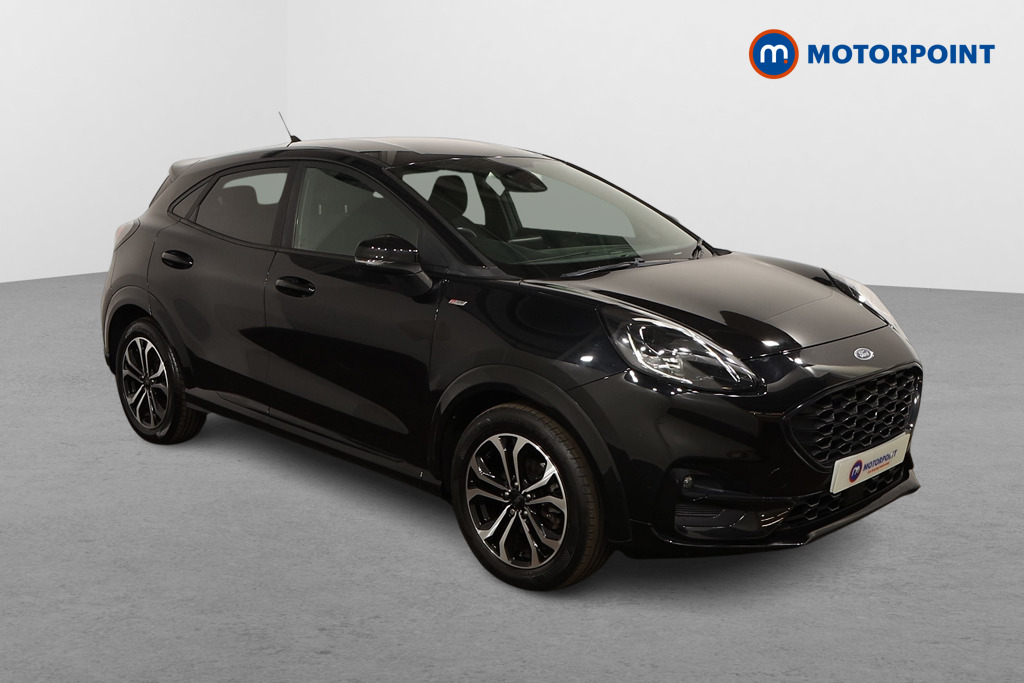 Ford Puma St-Line Manual Petrol-Electric Hybrid SUV - Stock Number (1551902) - Drivers side front corner