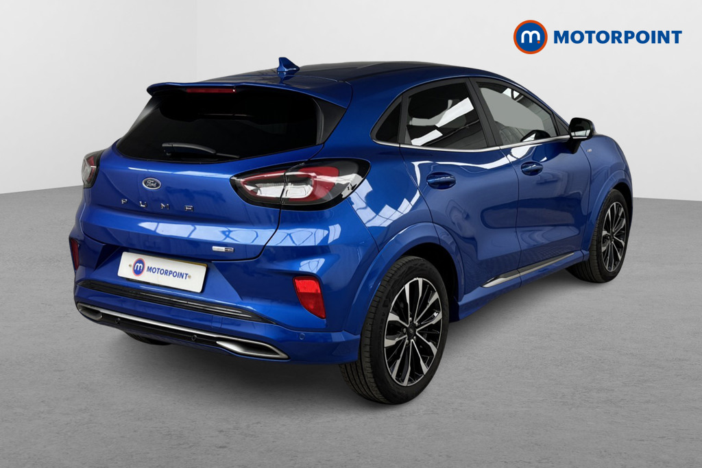Ford Puma St-Line Vignale Manual Petrol-Electric Hybrid SUV - Stock Number (1551920) - Drivers side rear corner