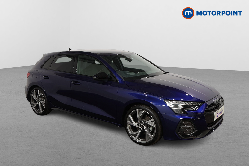Audi A3 Black Edition Automatic Petrol Hatchback - Stock Number (1552599) - Drivers side front corner