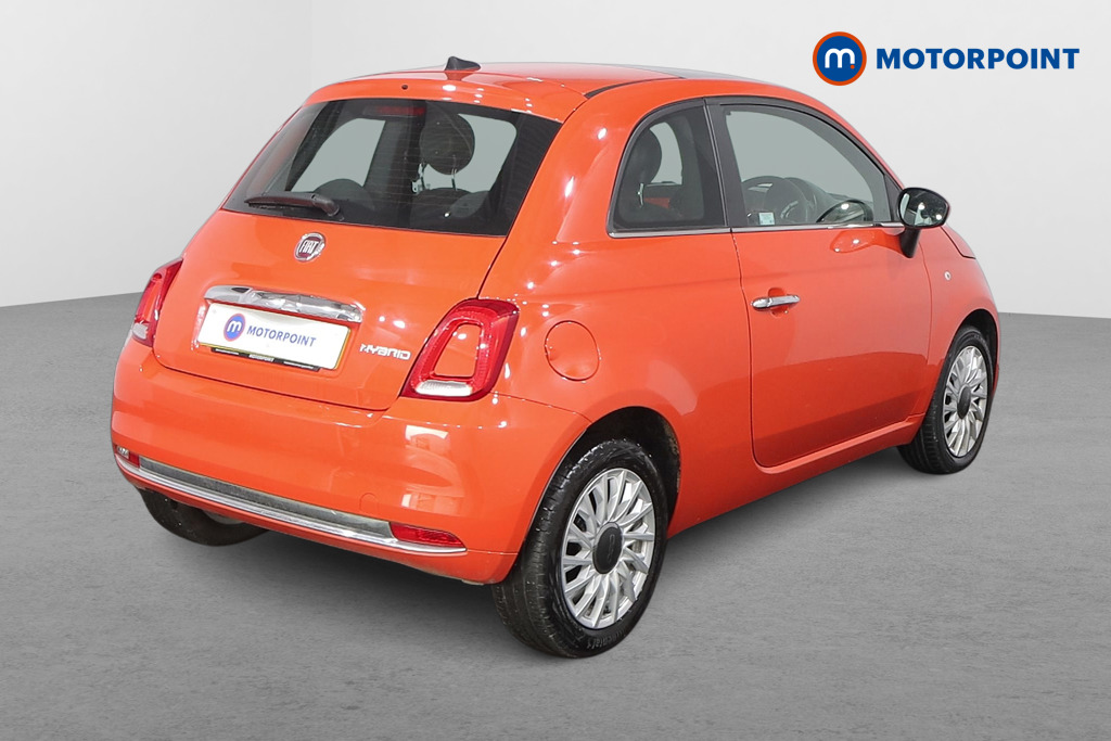 Fiat 500 1.0 Mild Hybrid 3Dr Manual Petrol-Electric Hybrid Hatchback - Stock Number (1543105) - Drivers side rear corner